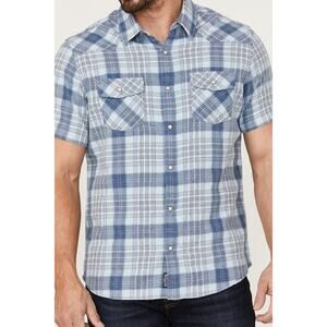 NWT DESERT SON Dierks Bentley Cookeville Flag & Anthem Pearl Snap Men's Size S